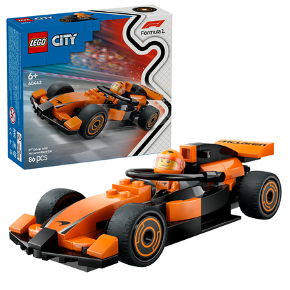 LEGO City: F1 Driver with McLaren Race Car (60442)