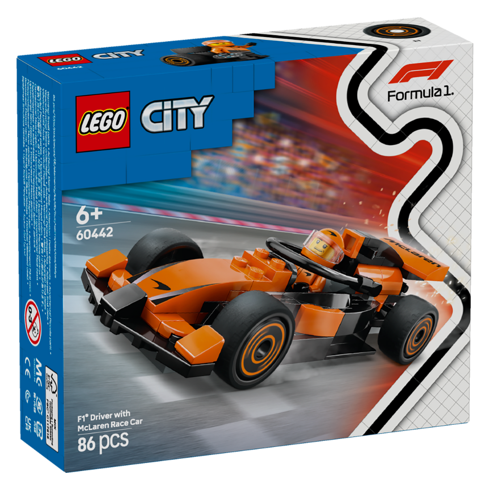 LEGO City: F1 Driver with McLaren Race Car (60442)
