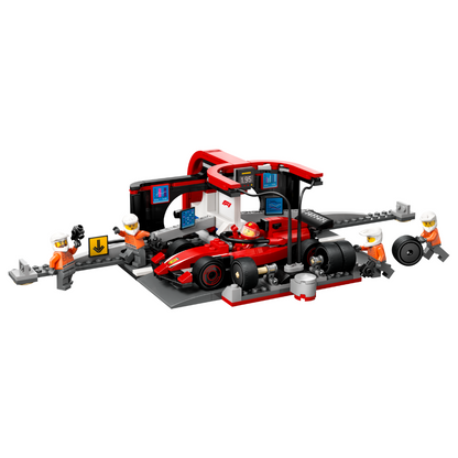 LEGO City: F1 Pit Stop and Pit Crew with Ferrari Car (60443)