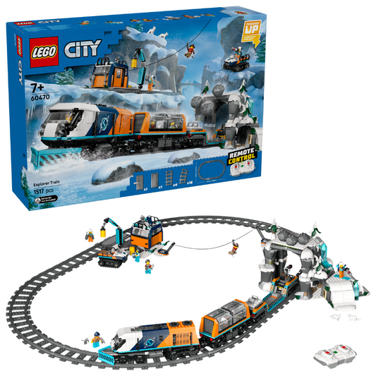 LEGO CITY: Explorers Arctic Polar Express Train (60470)