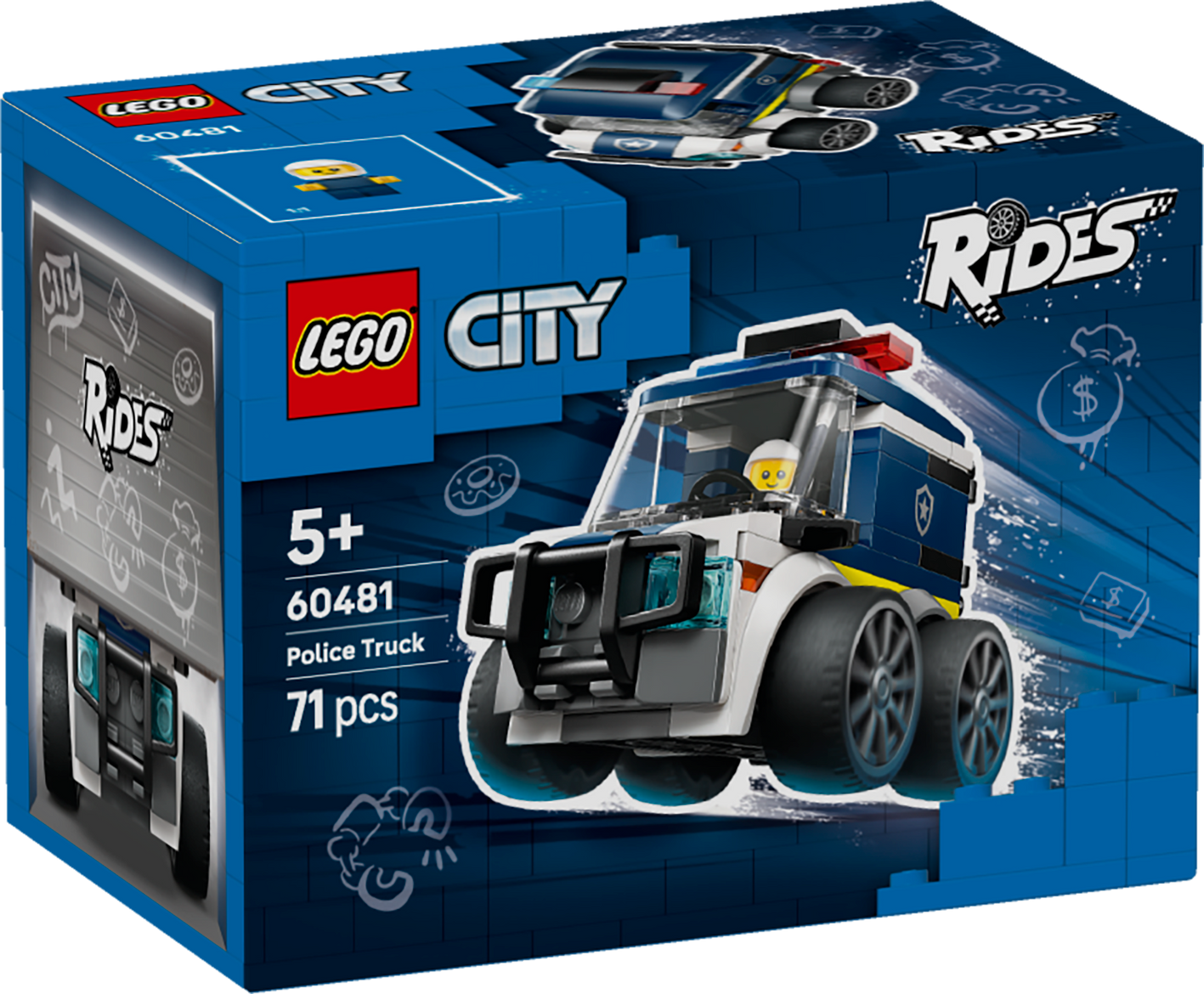 LEGO City: Rides Police Truck (60481)