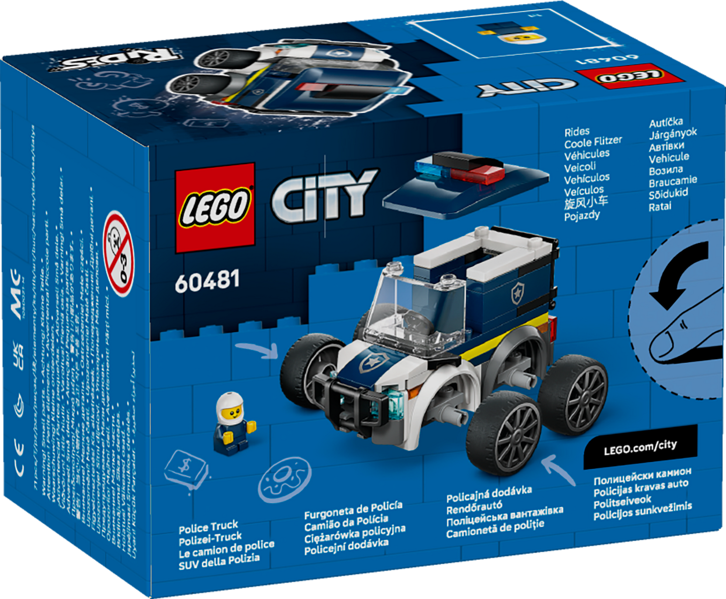 LEGO City: Rides Police Truck (60481)