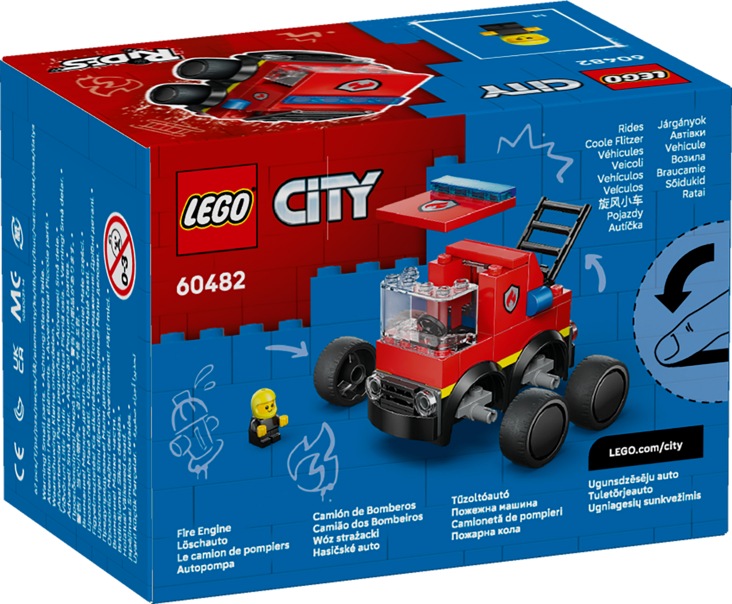 LEGO City: Rides Fire Engine (60482)