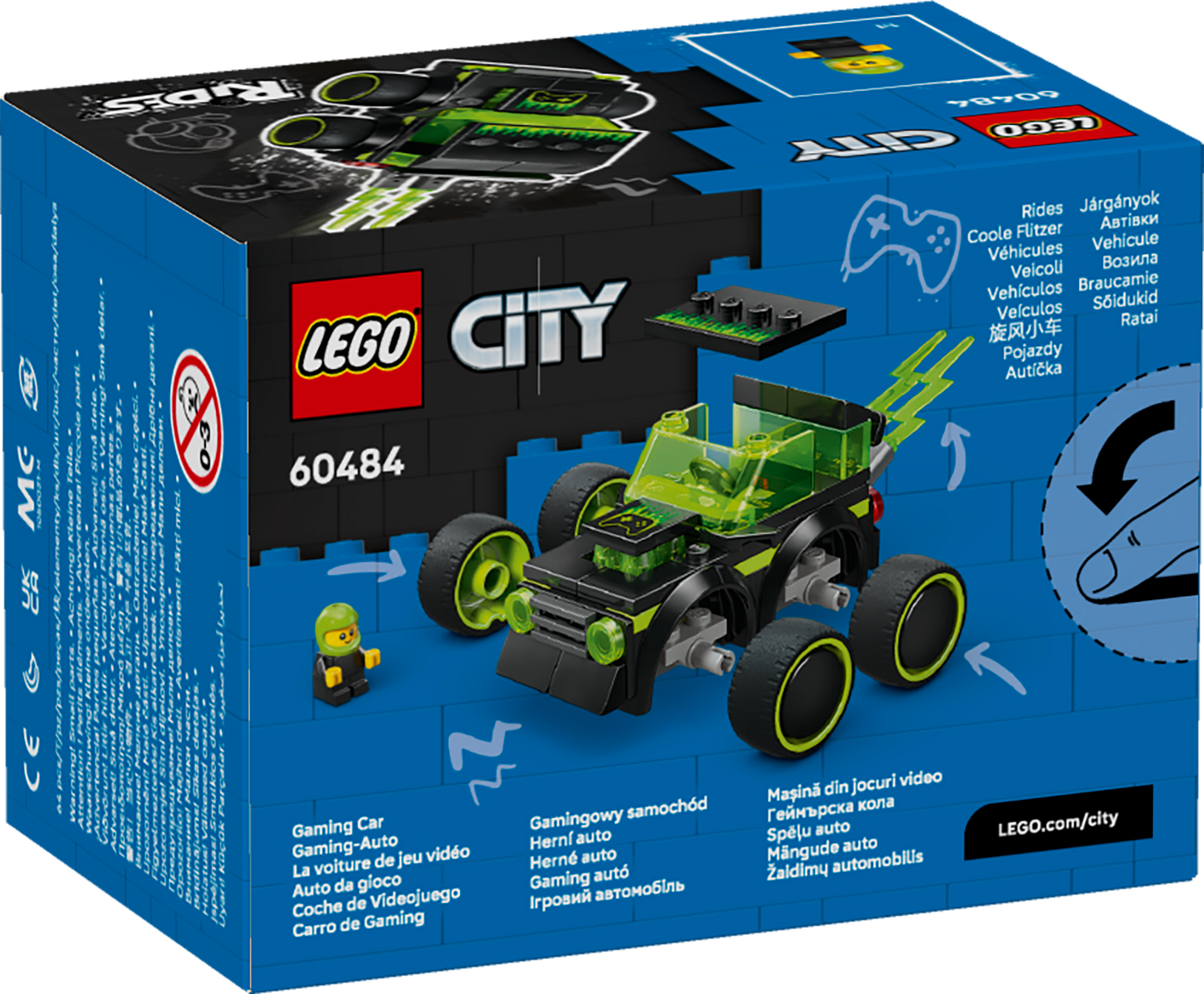 LEGO City: Rides Gaming Race Car (60484)