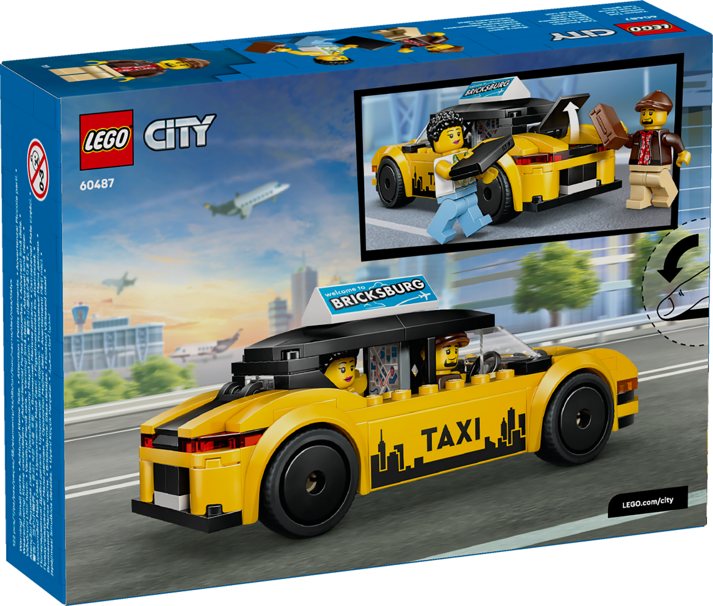 LEGO City: Yellow Taxi (60487)
