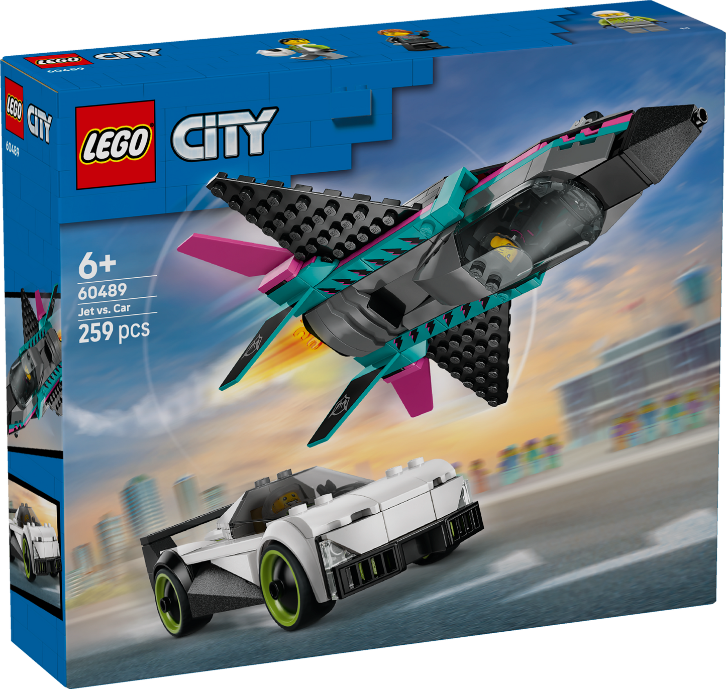 LEGO City: Jet vs Car (60489)