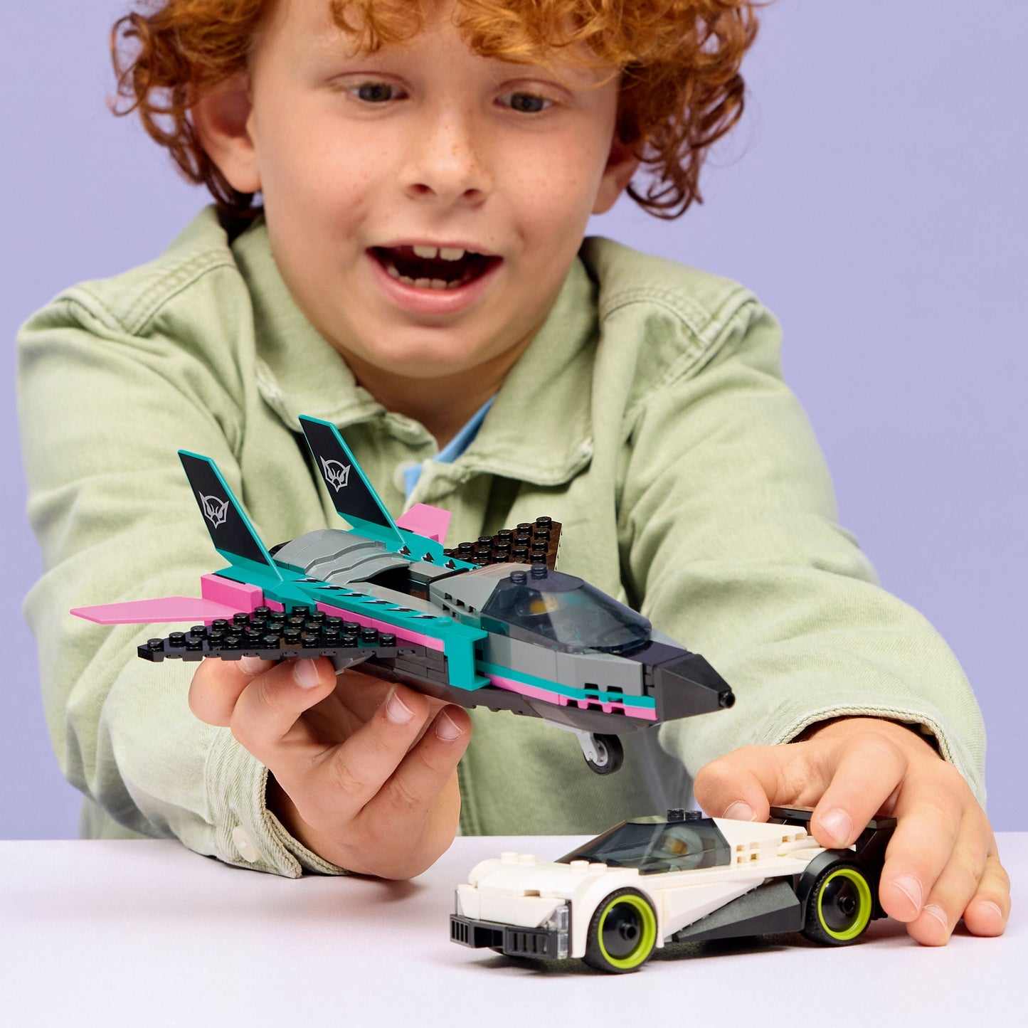 LEGO City: Jet vs Car (60489)