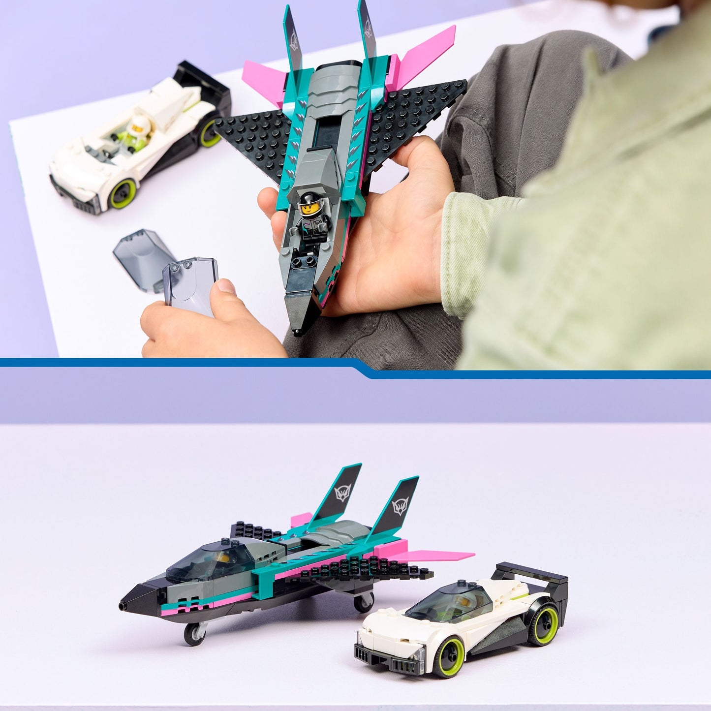 LEGO City: Jet vs Car (60489)