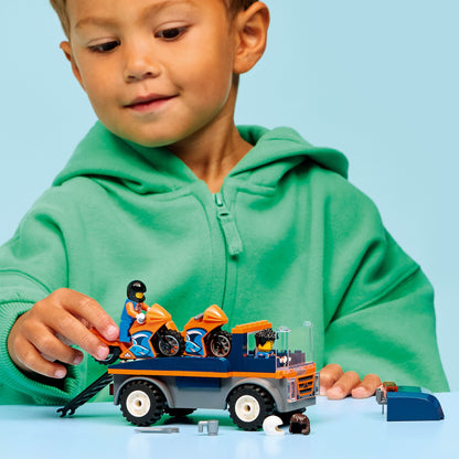 LEGO City: Motorcycle Transporter (60491)