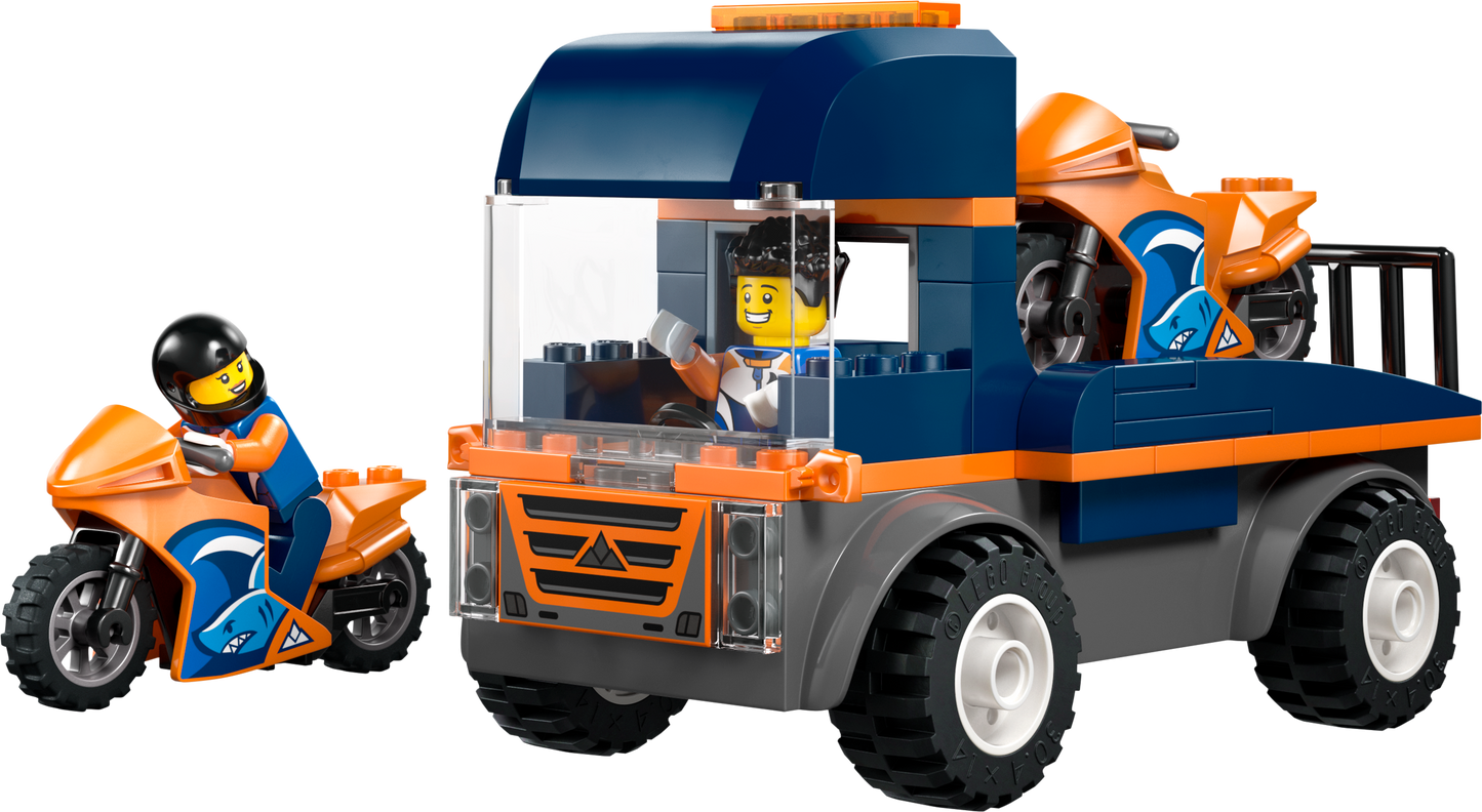 LEGO City: Motorcycle Transporter (60491)
