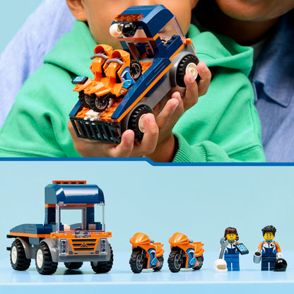 LEGO City: Motorcycle Transporter (60491)