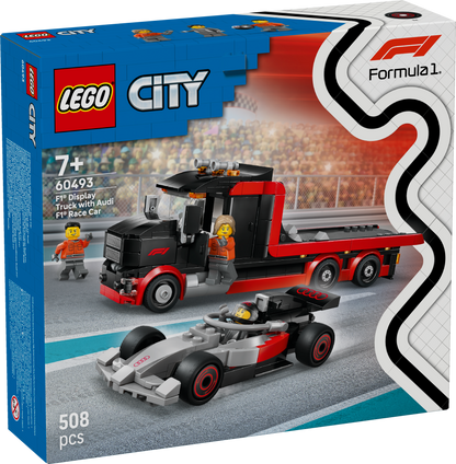 LEGO City: F1 Display Truck with Audi F1 Race Car (60493)