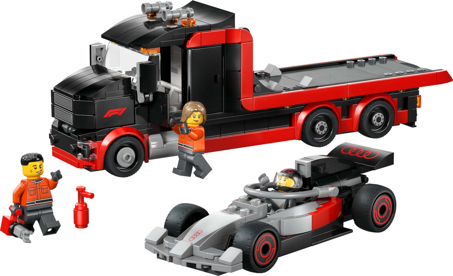 LEGO City: F1 Display Truck with Audi F1 Race Car (60493)