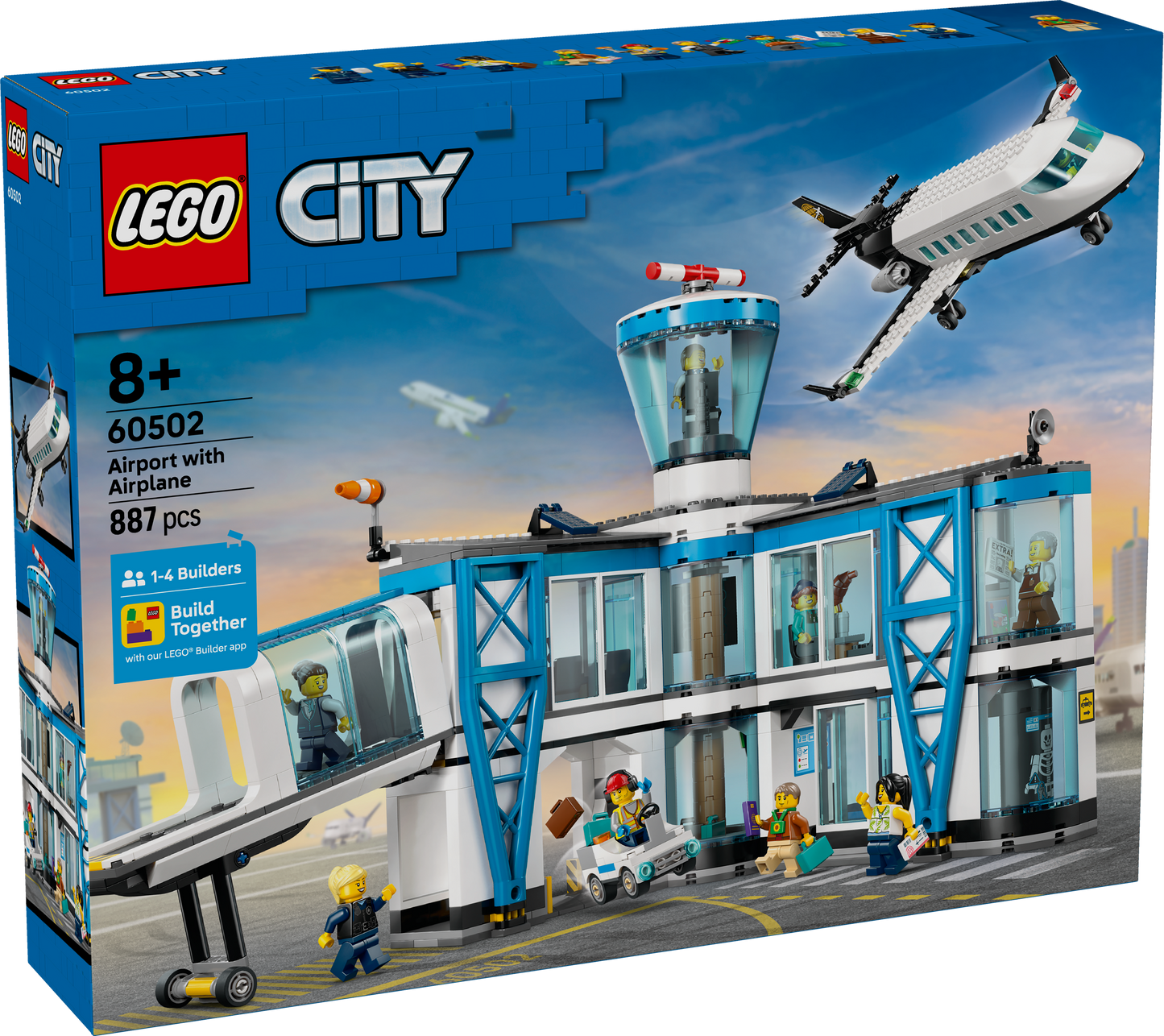 LEGO City: Airport with Airplane (60502)