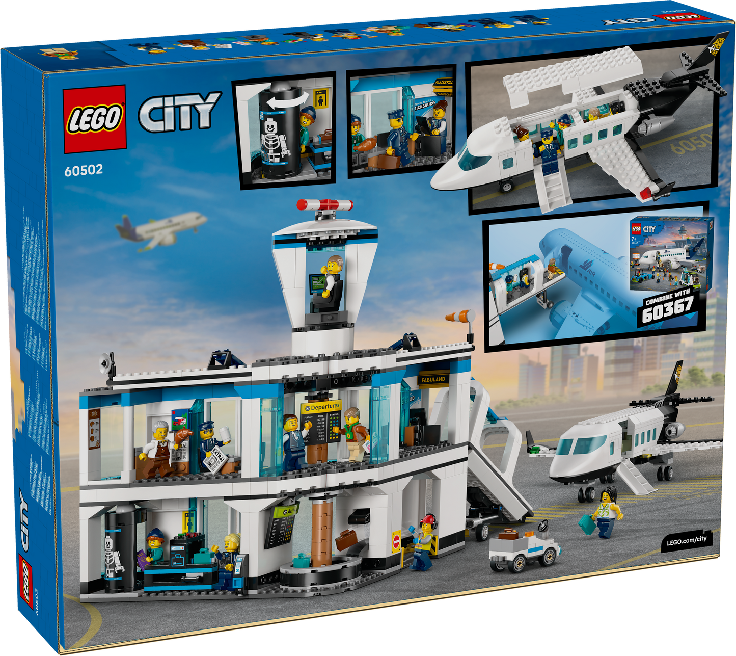 LEGO City: Airport with Airplane (60502)