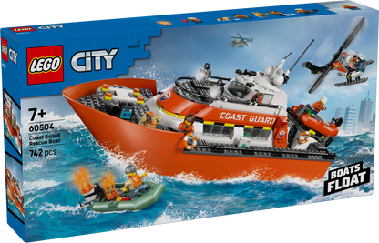 LEGO City: Coast Guard Rescue Boat & Helicopter (60504)