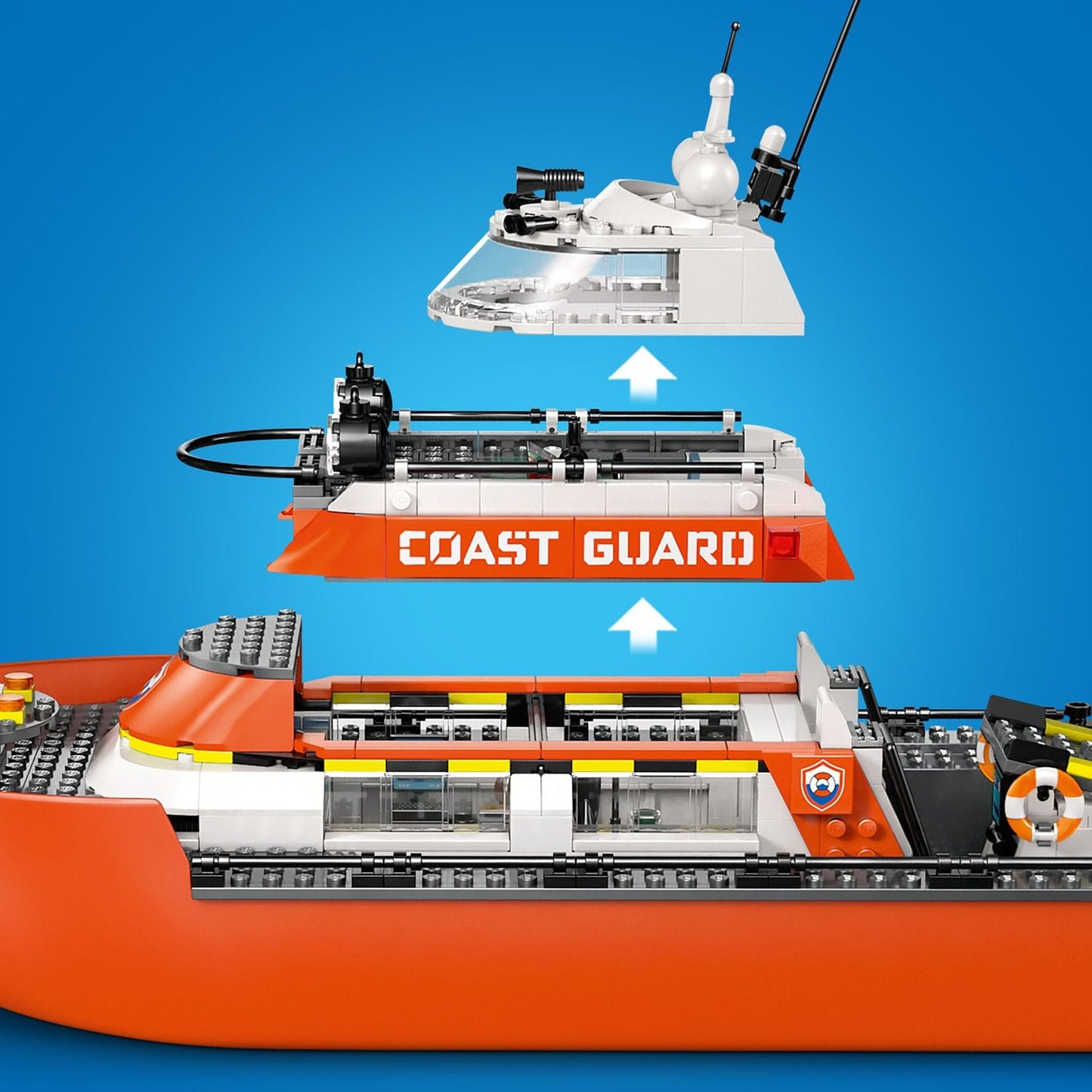LEGO City: Coast Guard Rescue Boat & Helicopter (60504)