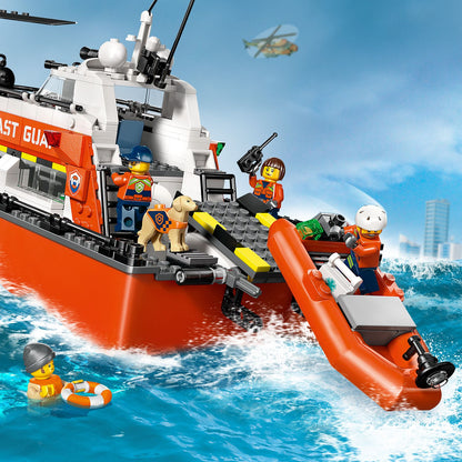LEGO City: Coast Guard Rescue Boat & Helicopter (60504)