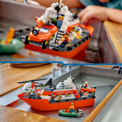 LEGO City: Coast Guard Rescue Boat & Helicopter (60504)