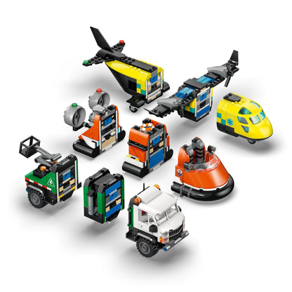 LEGO City: Airplane Service Truck and Hovercraft Remix (60505)