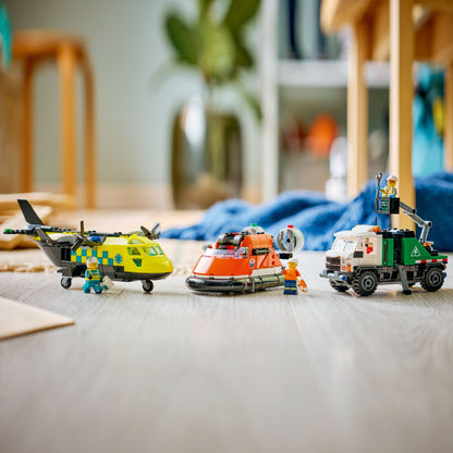 LEGO City: Airplane Service Truck and Hovercraft Remix (60505)