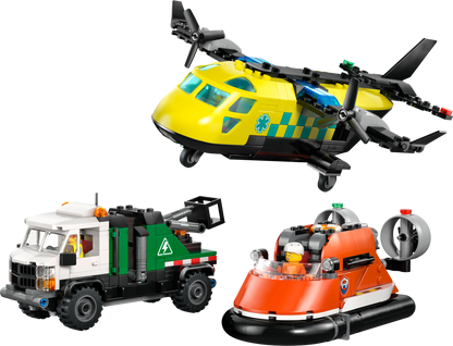 LEGO City: Airplane Service Truck and Hovercraft Remix (60505)