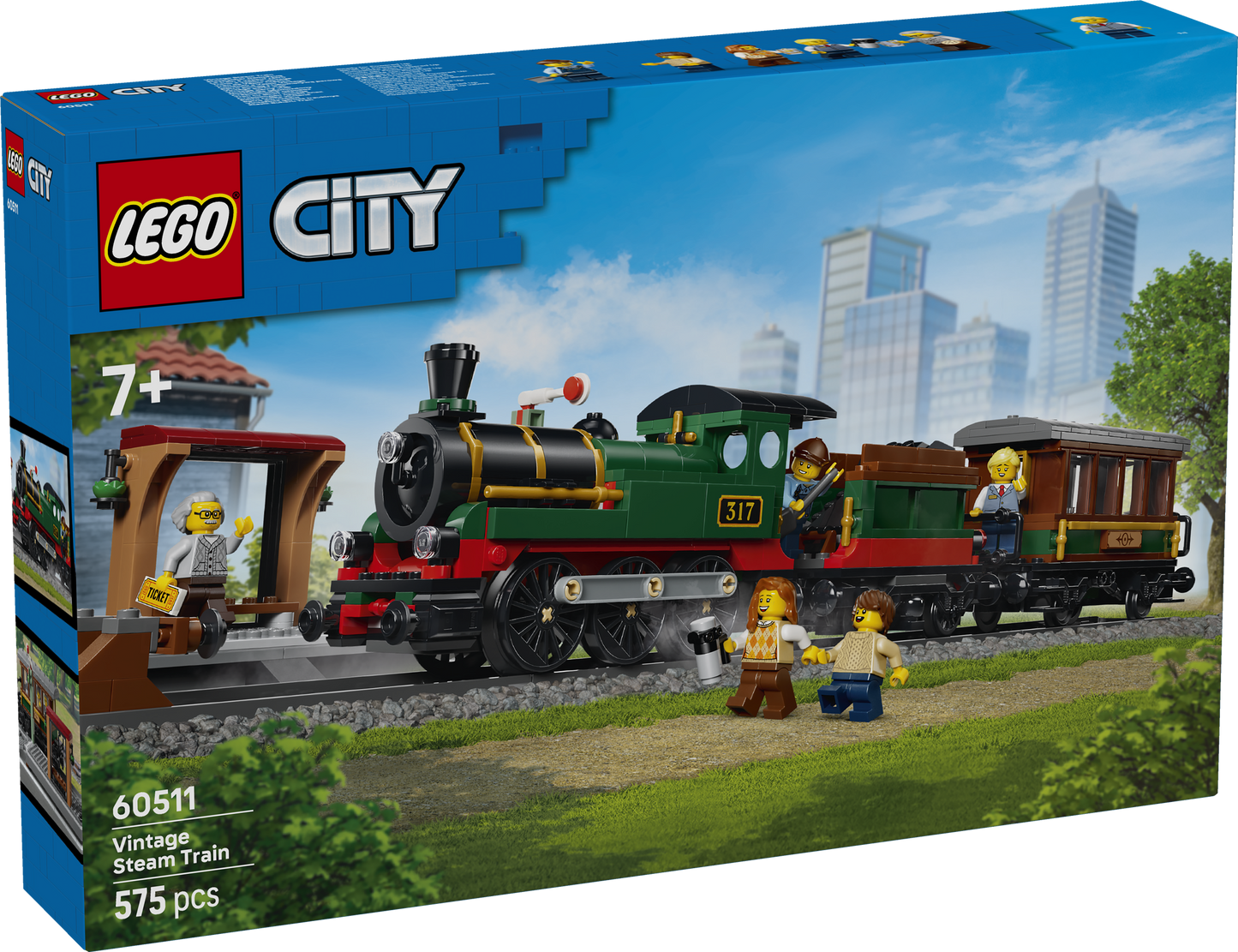 LEGO City: Vintage Steam Train (60511)