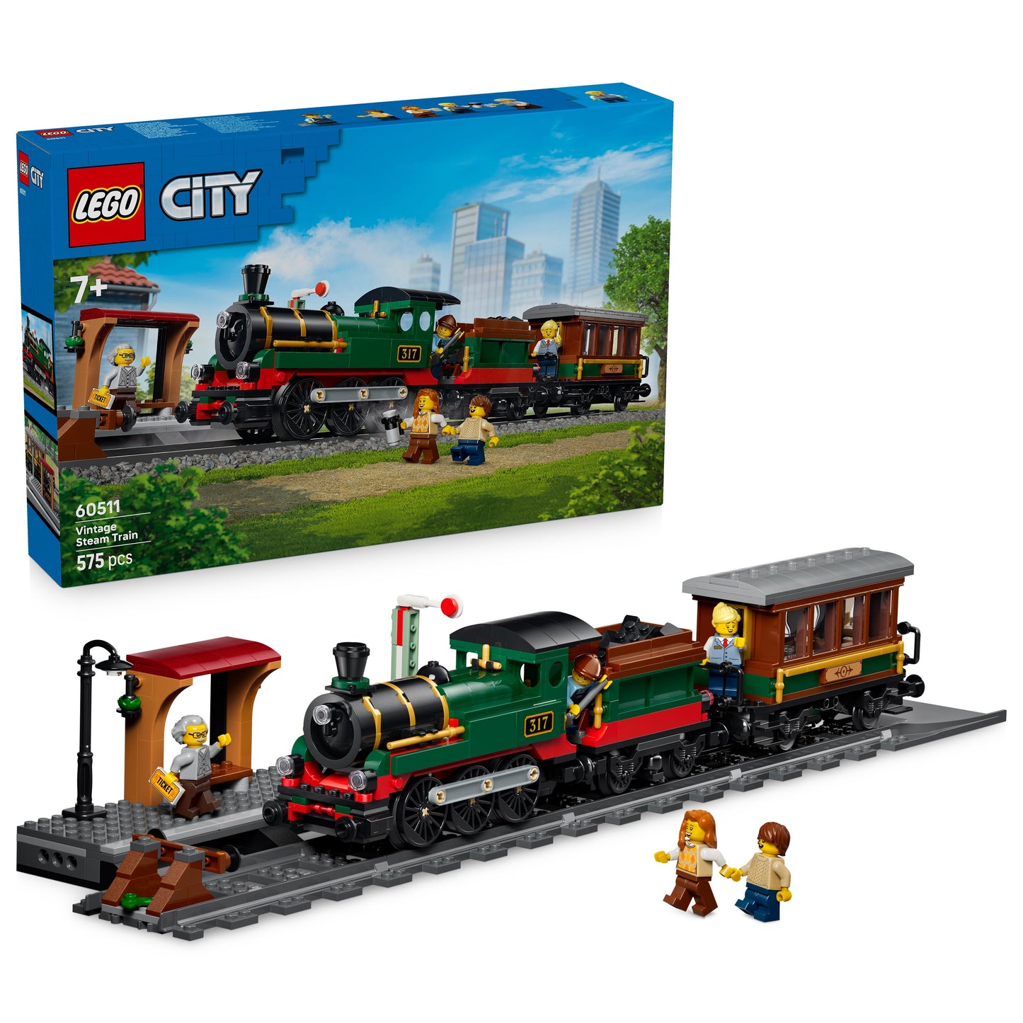 LEGO City: Vintage Steam Train (60511)