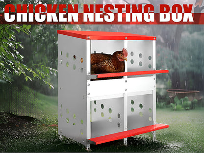 Chicken Nesting Box With 4 nests