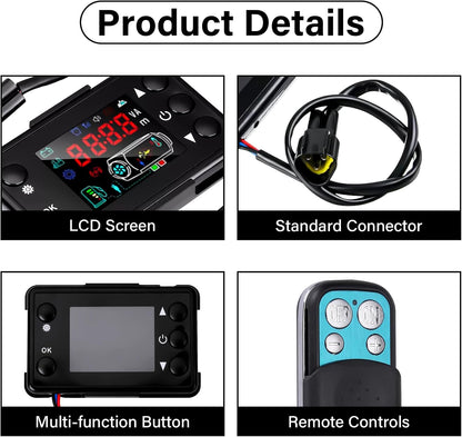 Diesel Air Heater Monitor LCD Switch