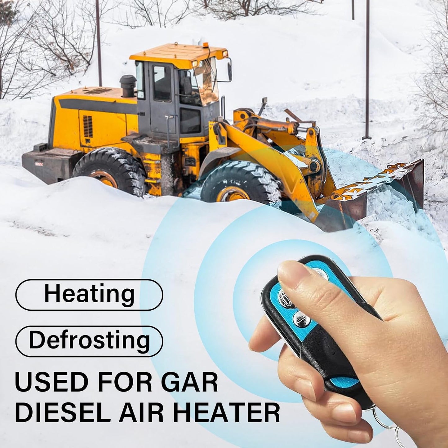 Diesel Air Heater Monitor LCD Switch