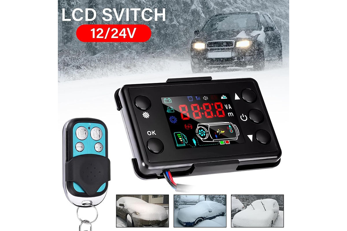 Diesel Air Heater Monitor LCD Switch
