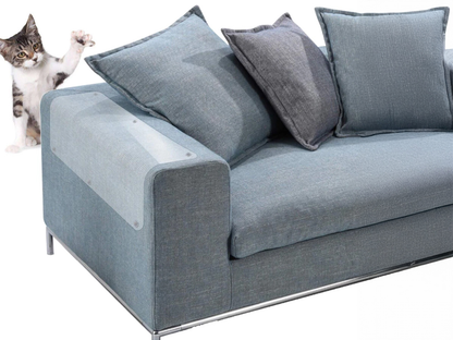 4PCS Pet Cat Anti Scratch Guard Mat Cat Scratching Post Furniture Sofa Protector