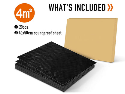 Sound Deadener Car Insulation Sound Proofing Deadening Mat