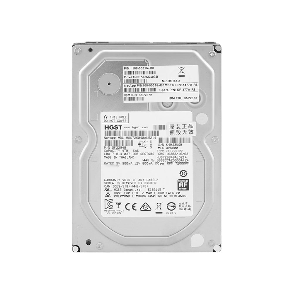 Hard Drive 4TB - Excellent - Refurbished