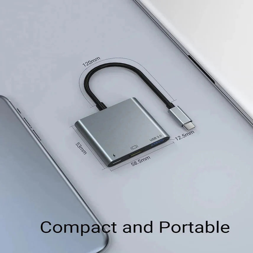 USB3.1-C Type-C To HUB Adapter