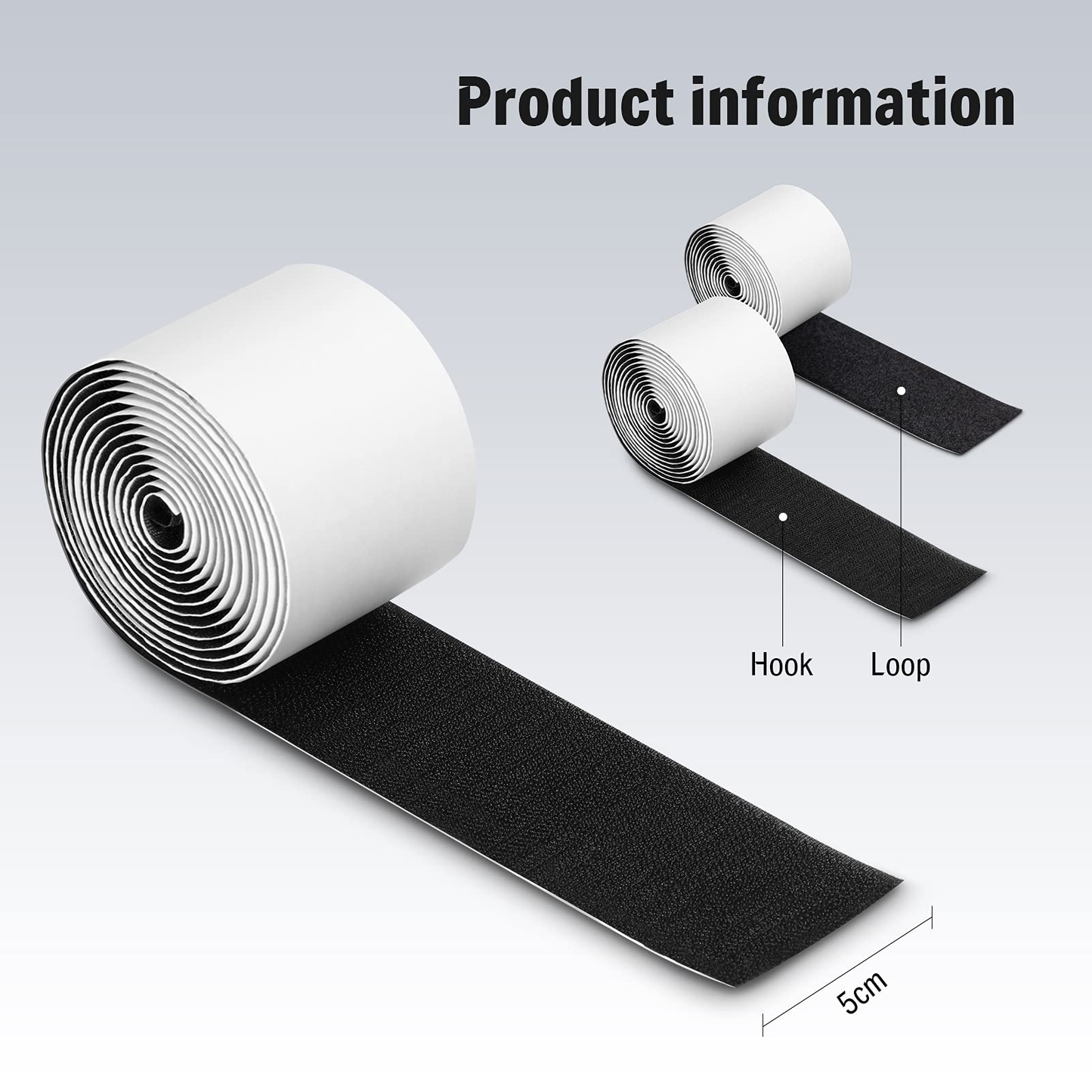 Velcro Tape  5m x 5cm