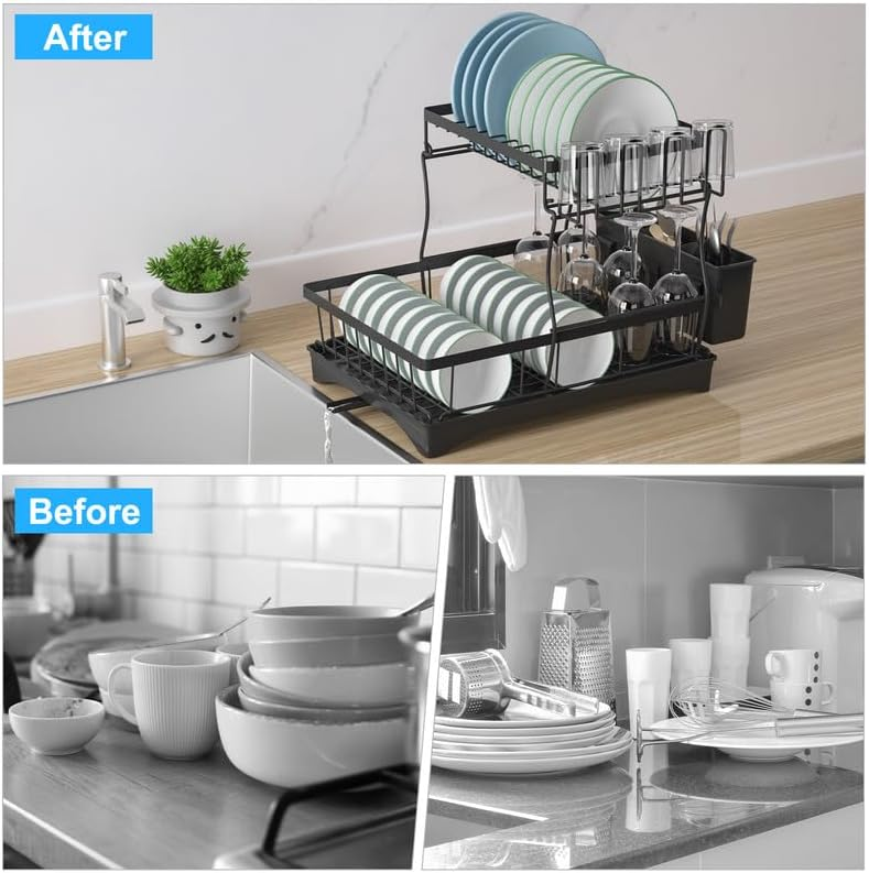 Dish Drying Rack Holder