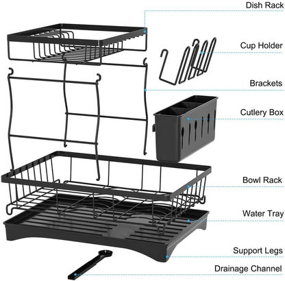 Dish Drying Rack Holder