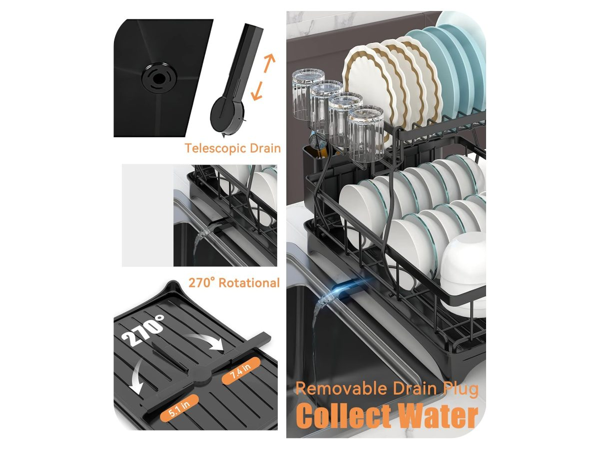 Dish Drying Rack Holder