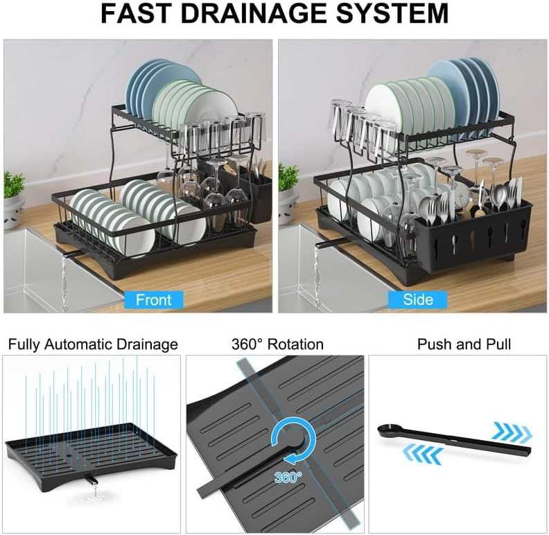 Dish Drying Rack Holder