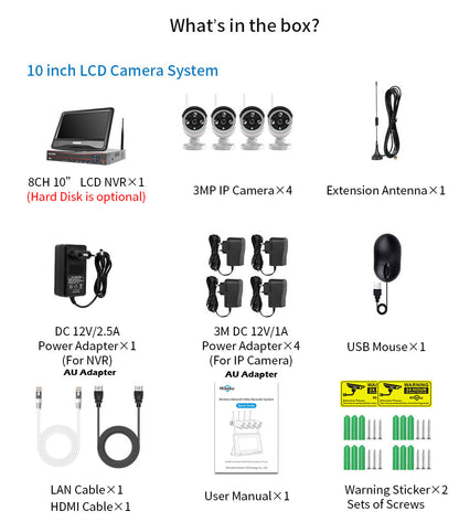 Wireless Security Camera System