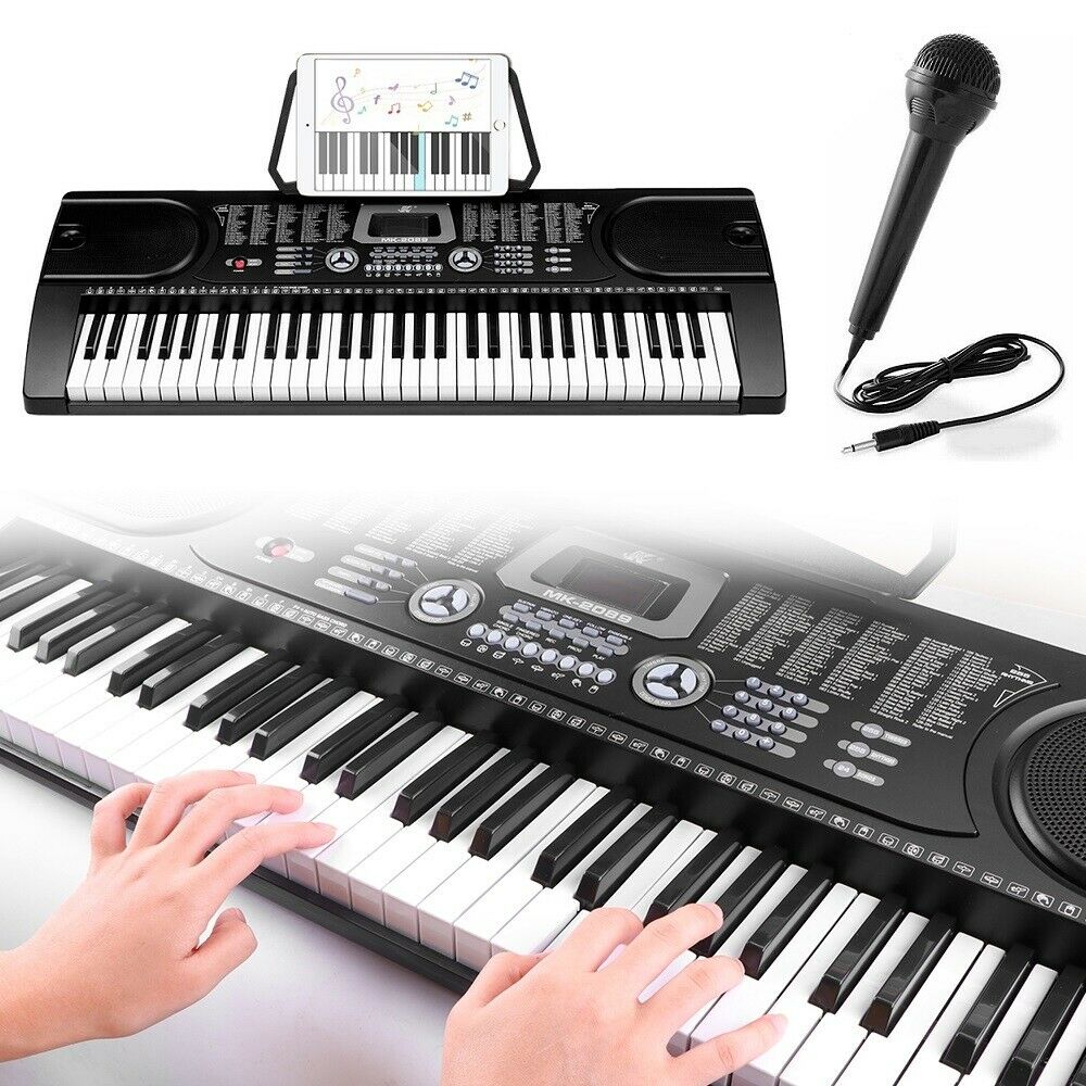 Electronic Keyboard Piano and Piano Stand