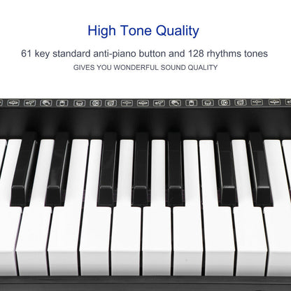 61 Key Electronic Piano Keyboard Piano