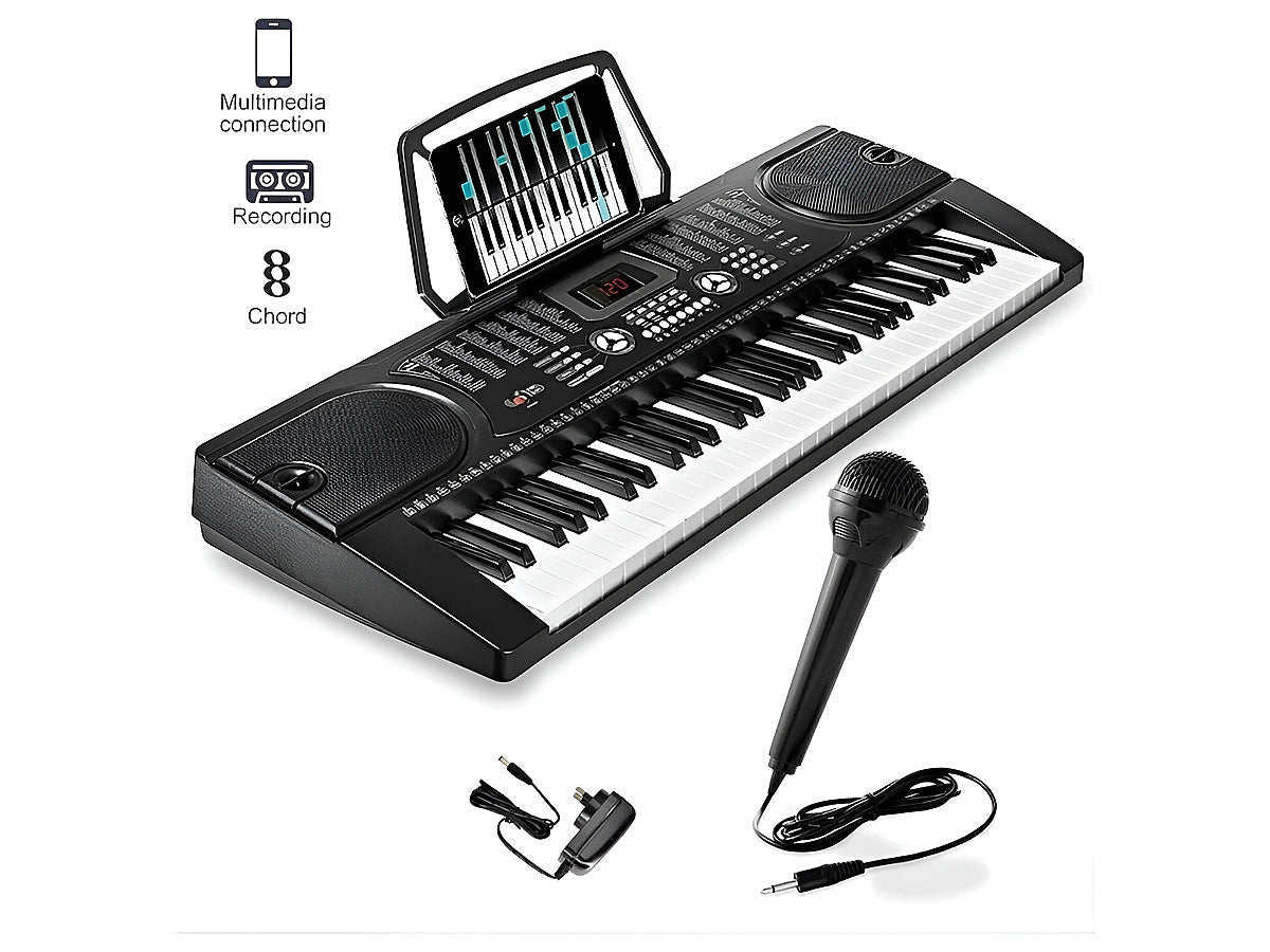 Electronic Keyboard Piano and Piano Stand