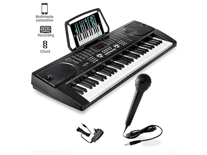 Electronic Keyboard Piano and Piano Stand