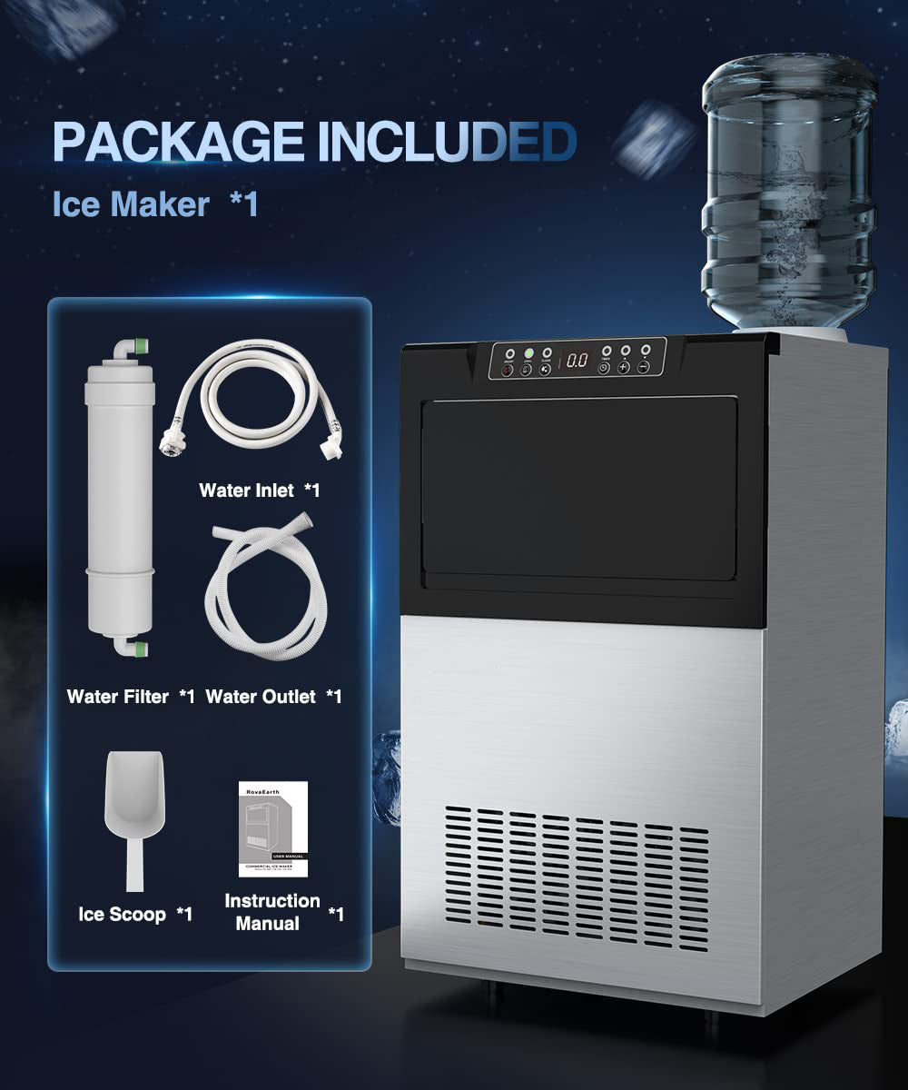60kg Commercial Ice Cube Maker
