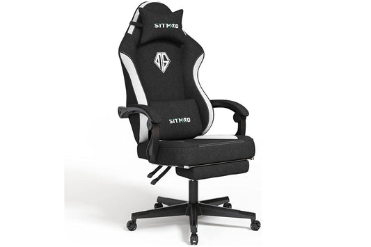 Gaming Chair Office Chair Black White