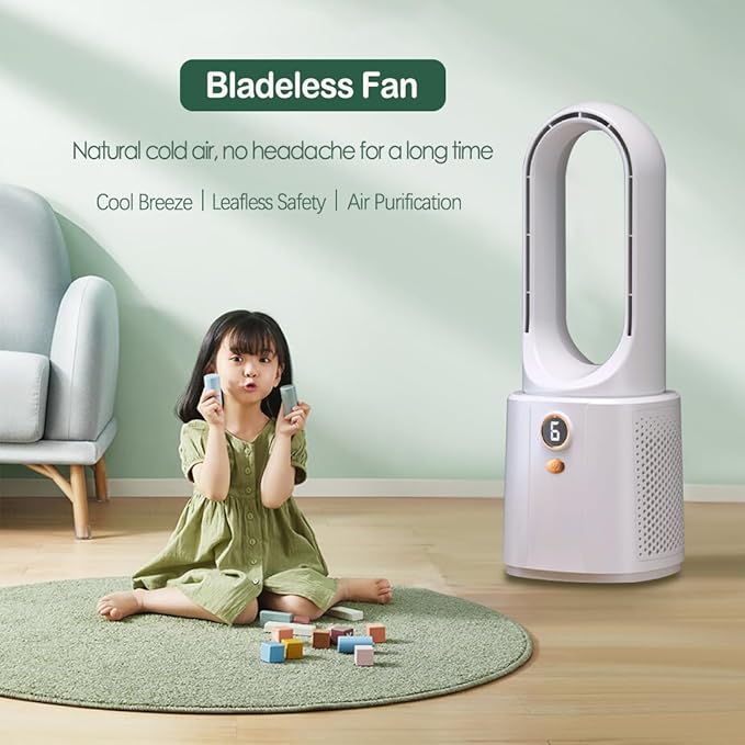 Desk Fan Bladeless Fan