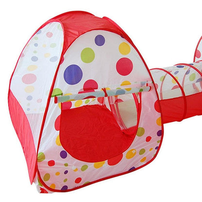 Kids Play Tent Tunnel Set